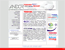 Tablet Screenshot of andor.com.pl