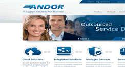 Desktop Screenshot of andor.com.au