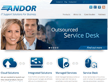 Tablet Screenshot of andor.com.au